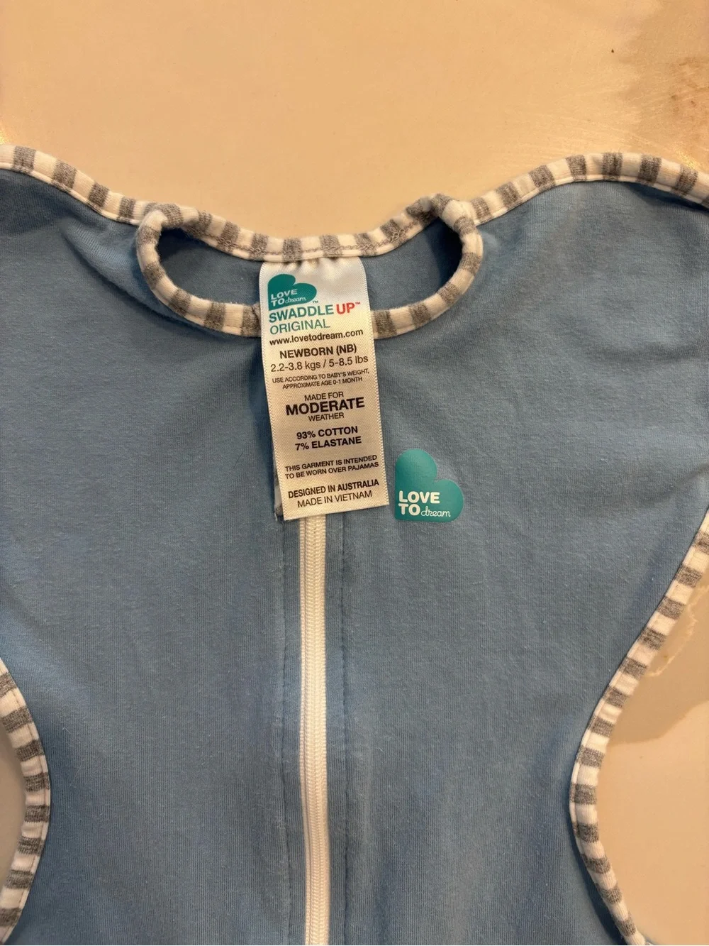 Love to dream comfortable swaddle